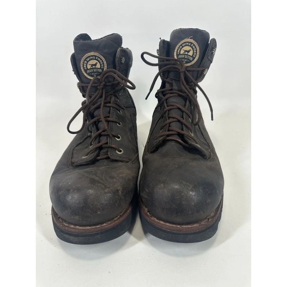 Red wing Irish Setter hunt men's boots size 11.5‎ Model 878 Waterproof